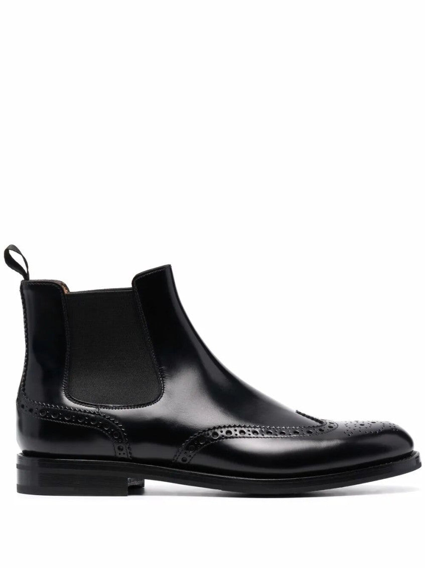 Black Leather Boots 1