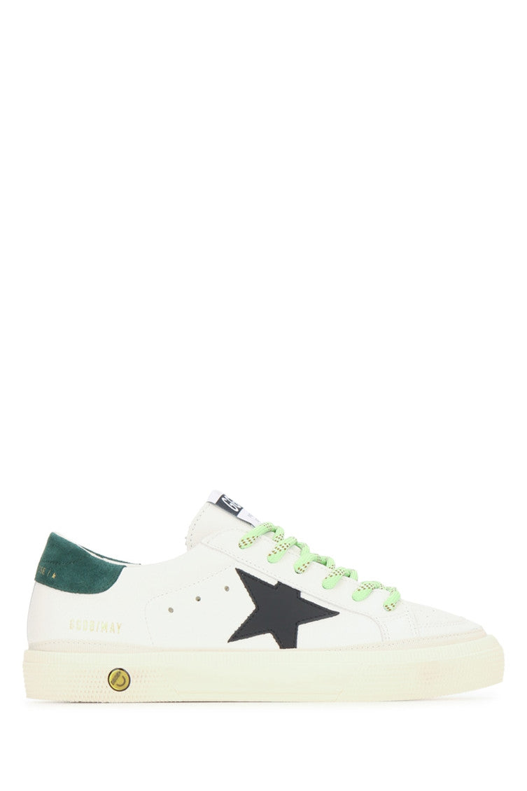 Kids White Logo Sneakers 1