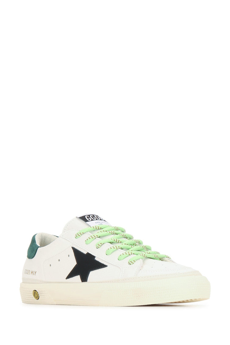 Kids White Logo Sneakers 2