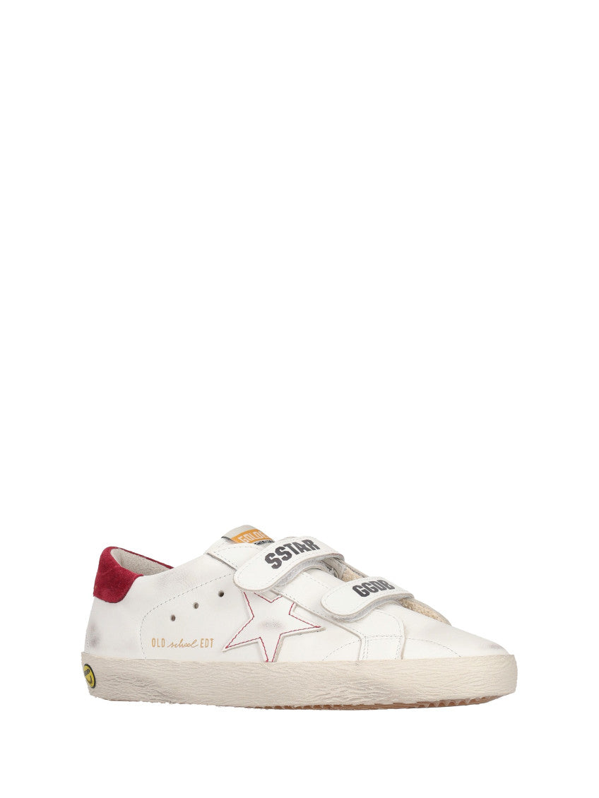 White Color Block Sneakers 2