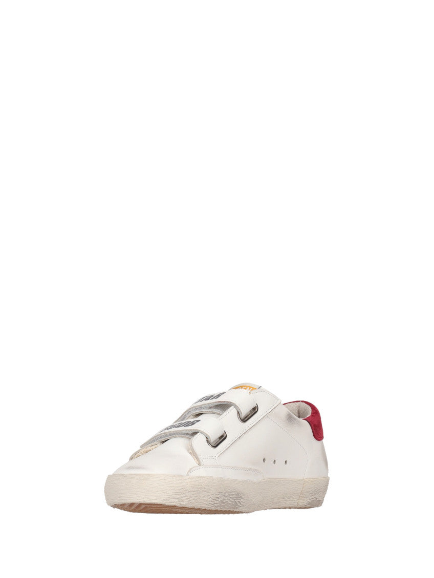 White Color Block Sneakers 3