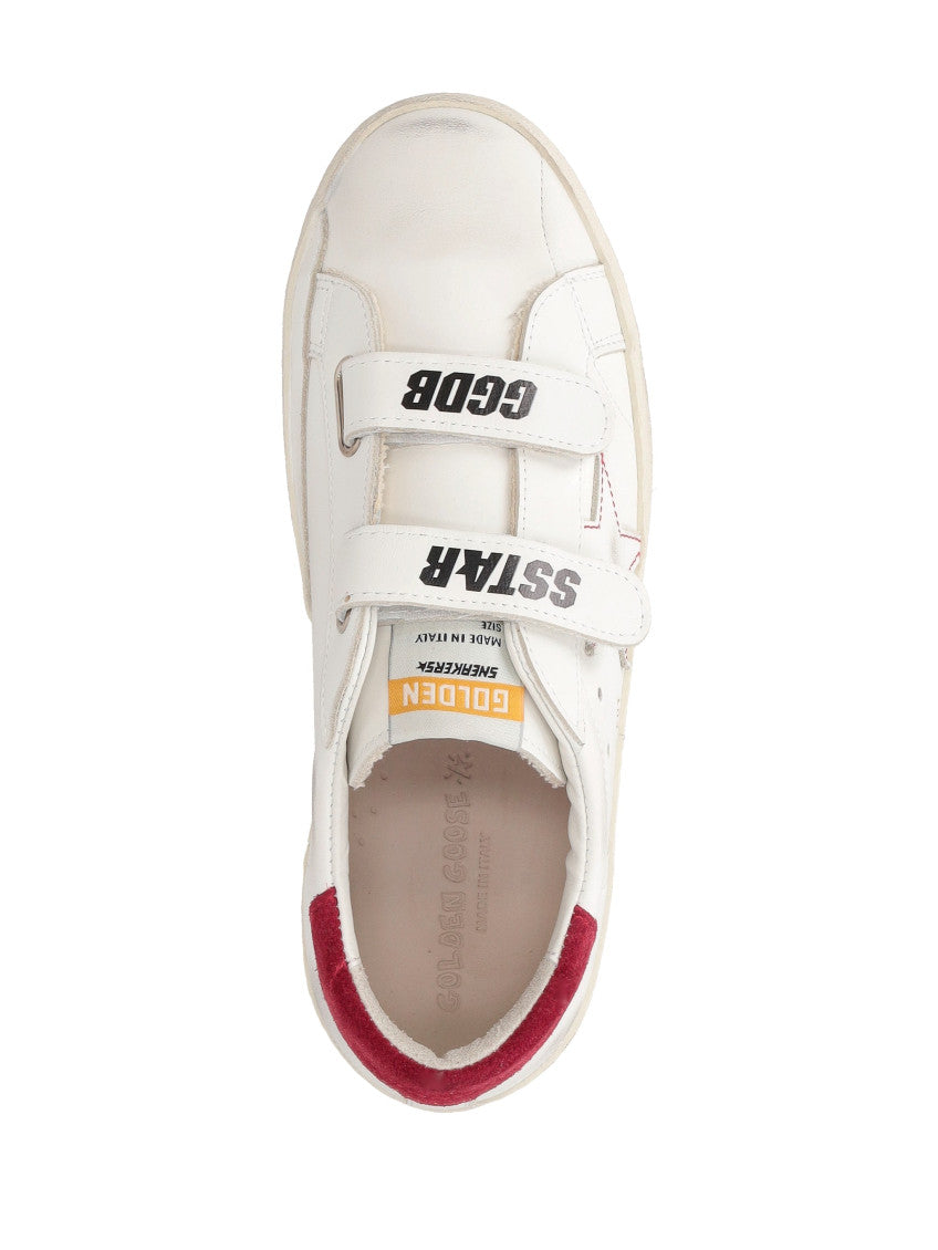 White Color Block Sneakers 4