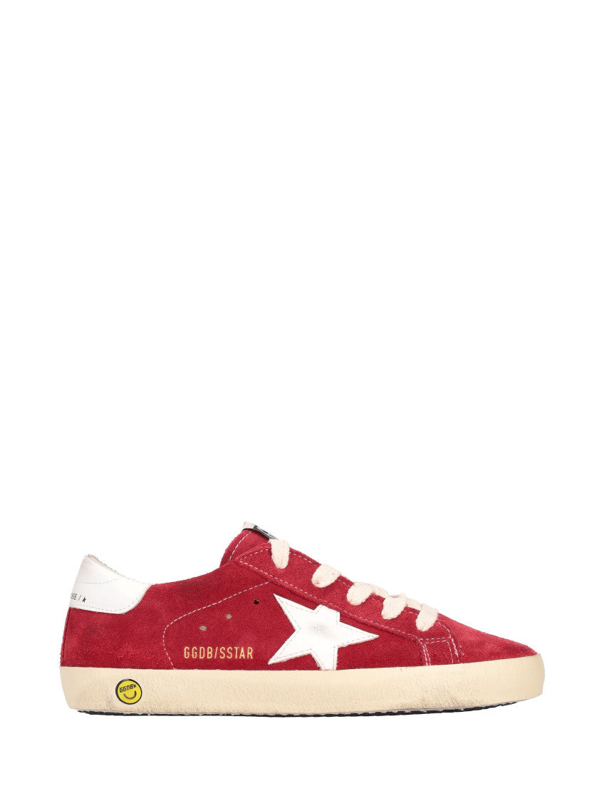 Red Color Block Sneakers 1