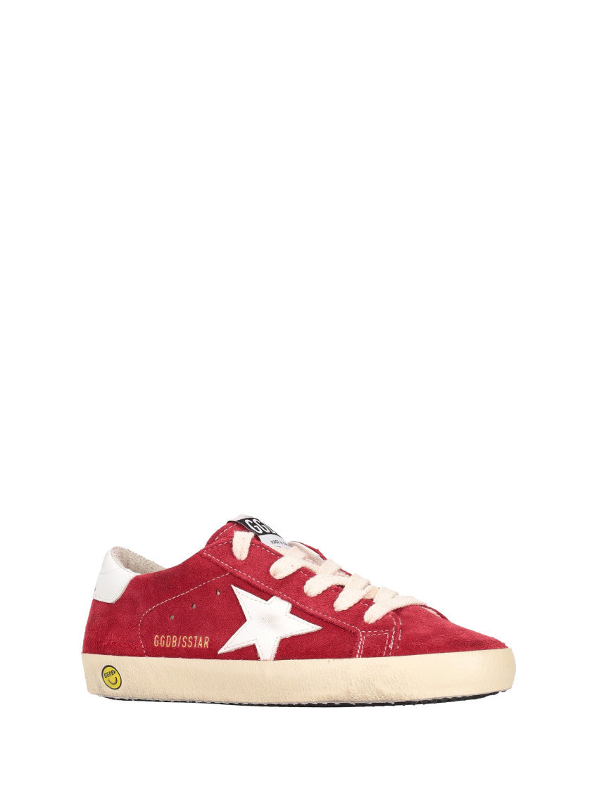 Red Color Block Sneakers 2