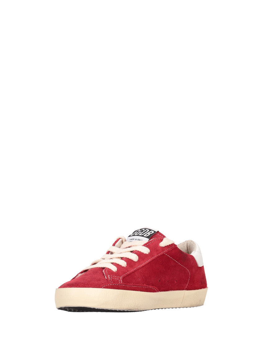 Red Color Block Sneakers 3