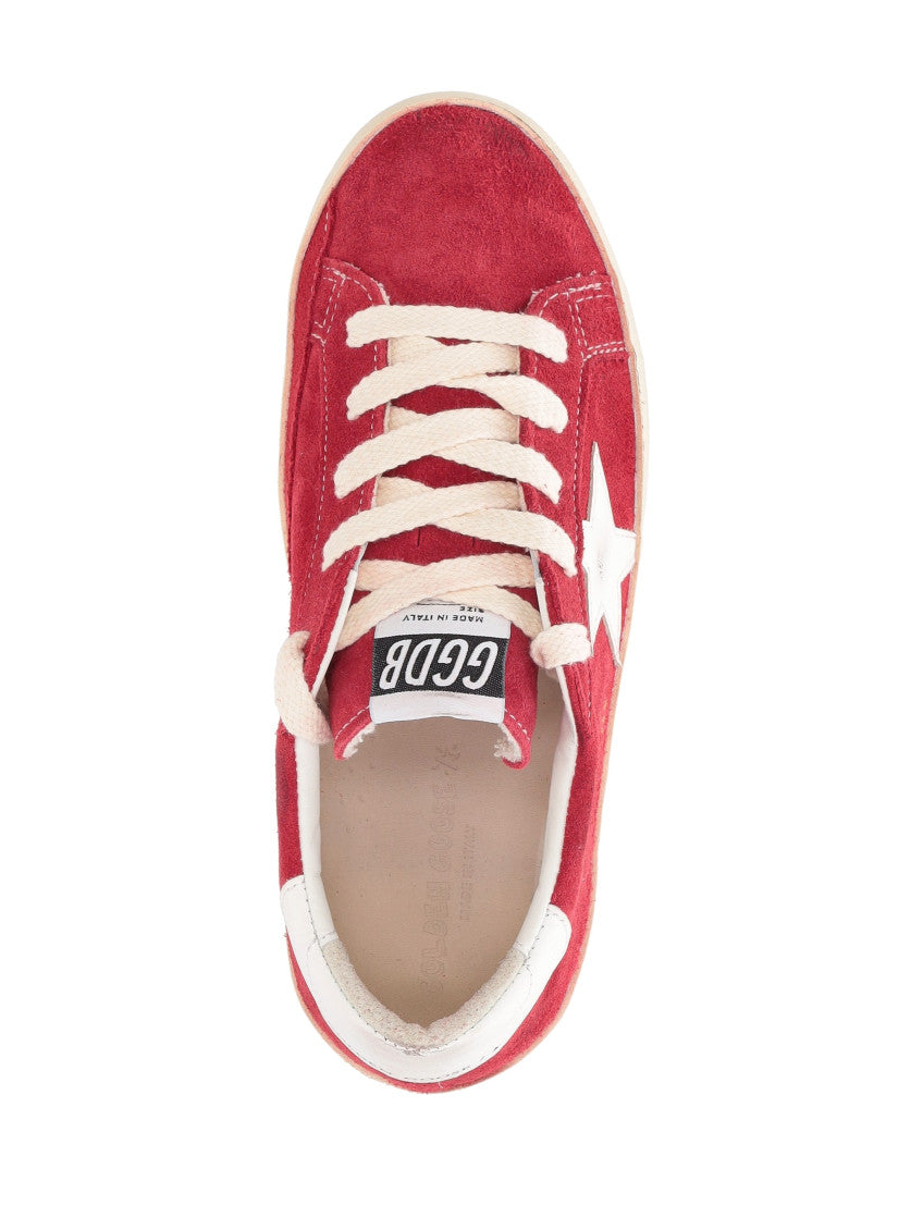 Red Color Block Sneakers 4