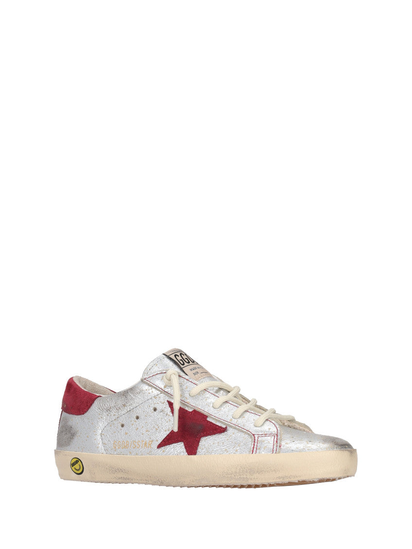 Silver Logo Sneakers 2