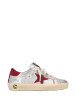 Babies Silver Color Block Sneakers 1