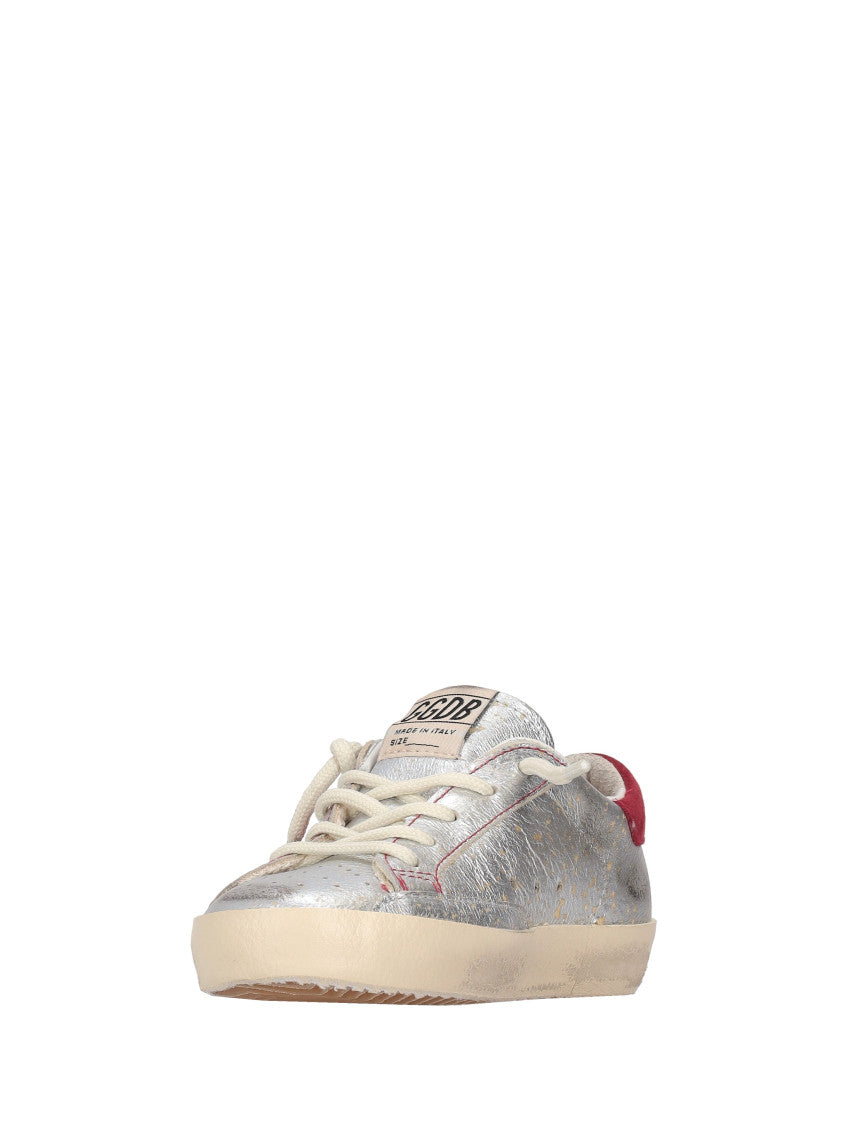 Babies Silver Color Block Sneakers 3