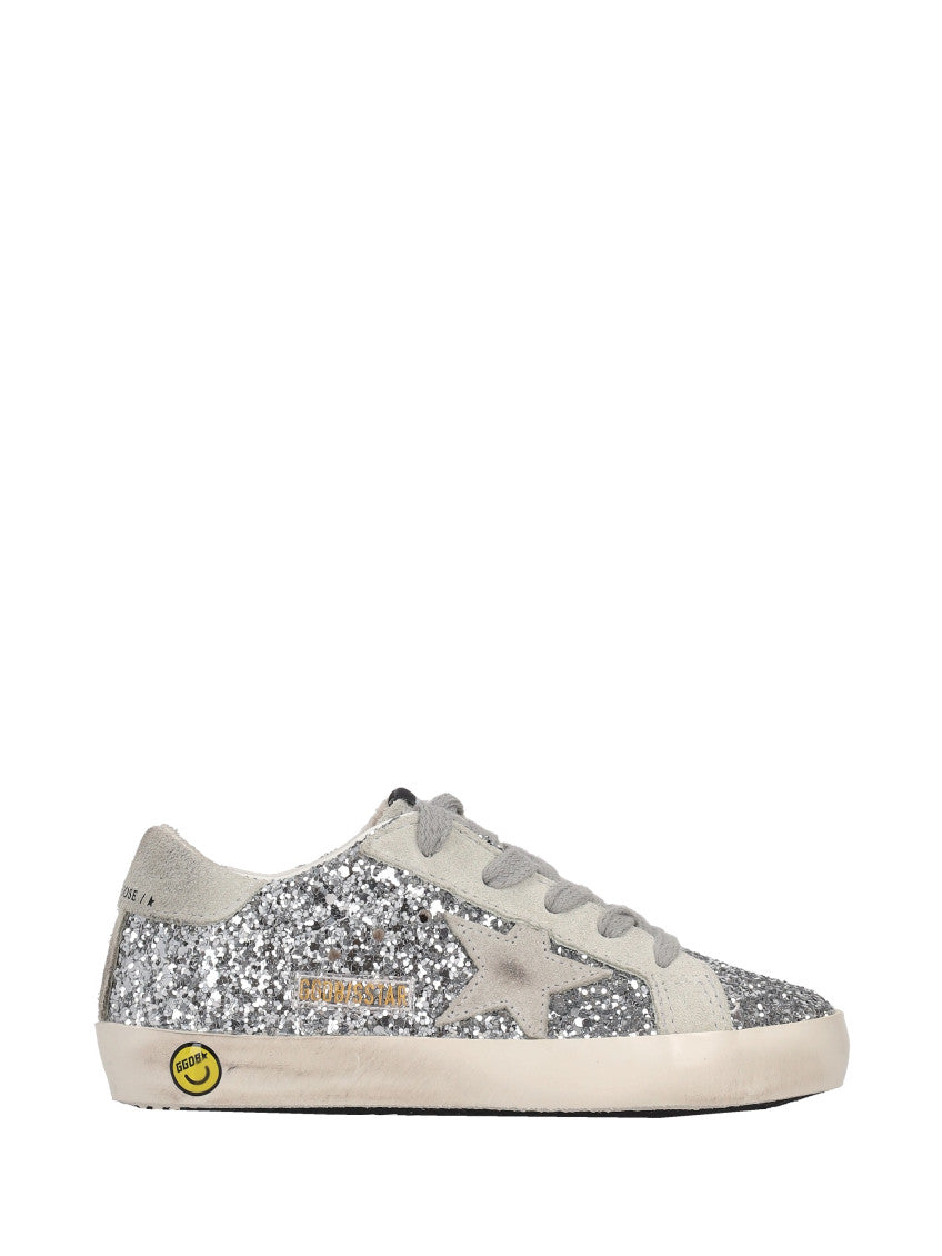 Babies Silver Embellished Sneakers 1