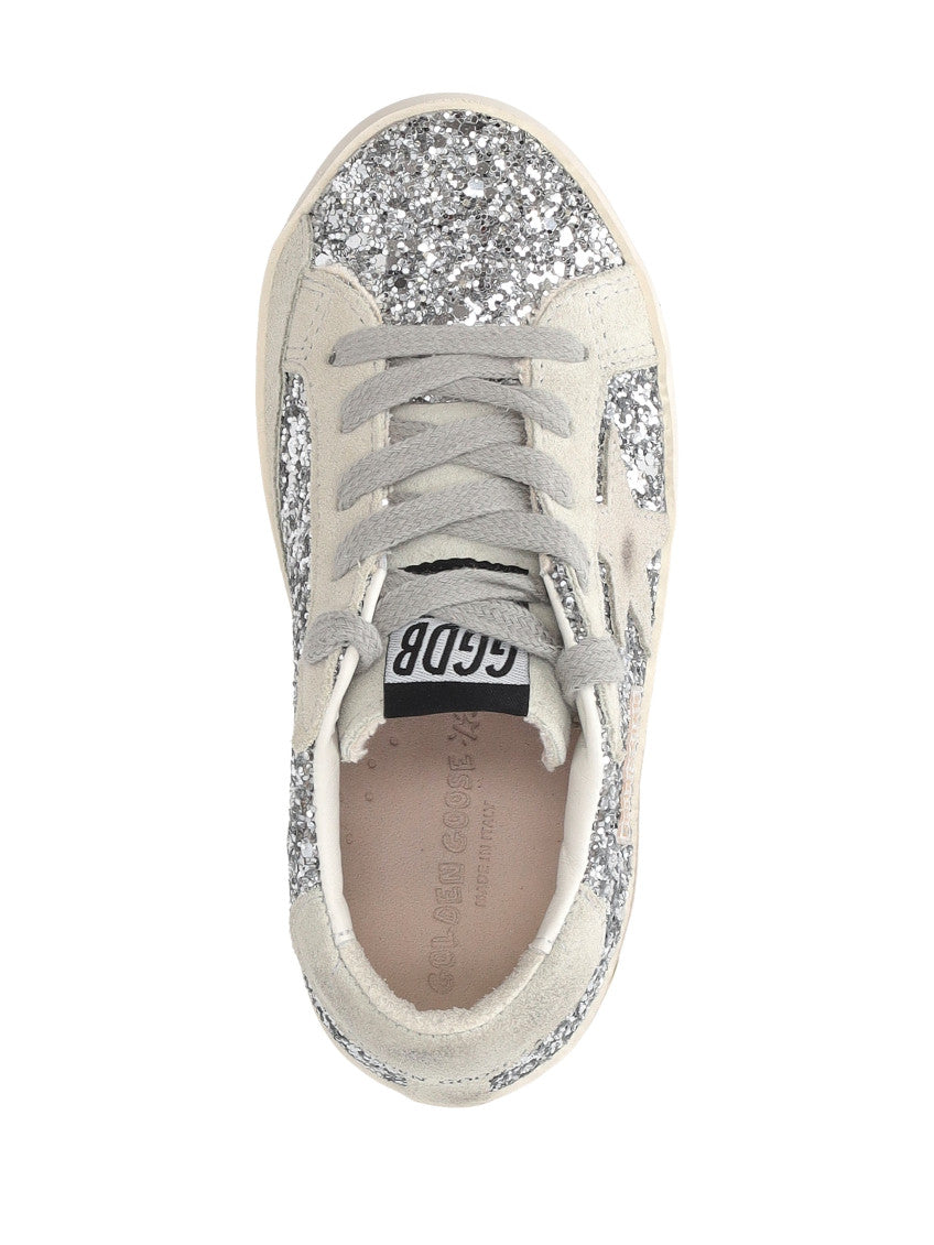 Babies Silver Embellished Sneakers 4