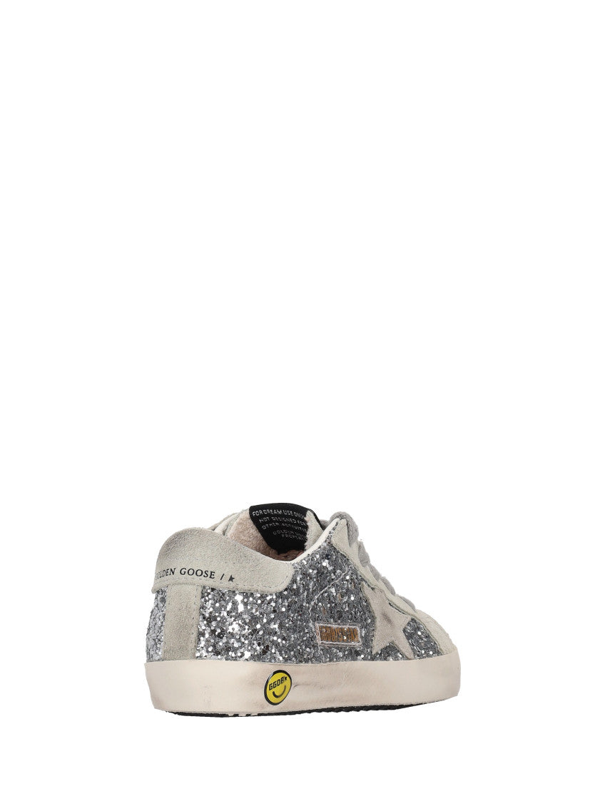 Babies Silver Embellished Sneakers 5