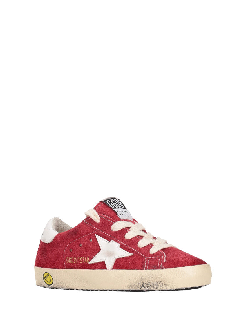 Babies Red Lace-up Sneakers 2
