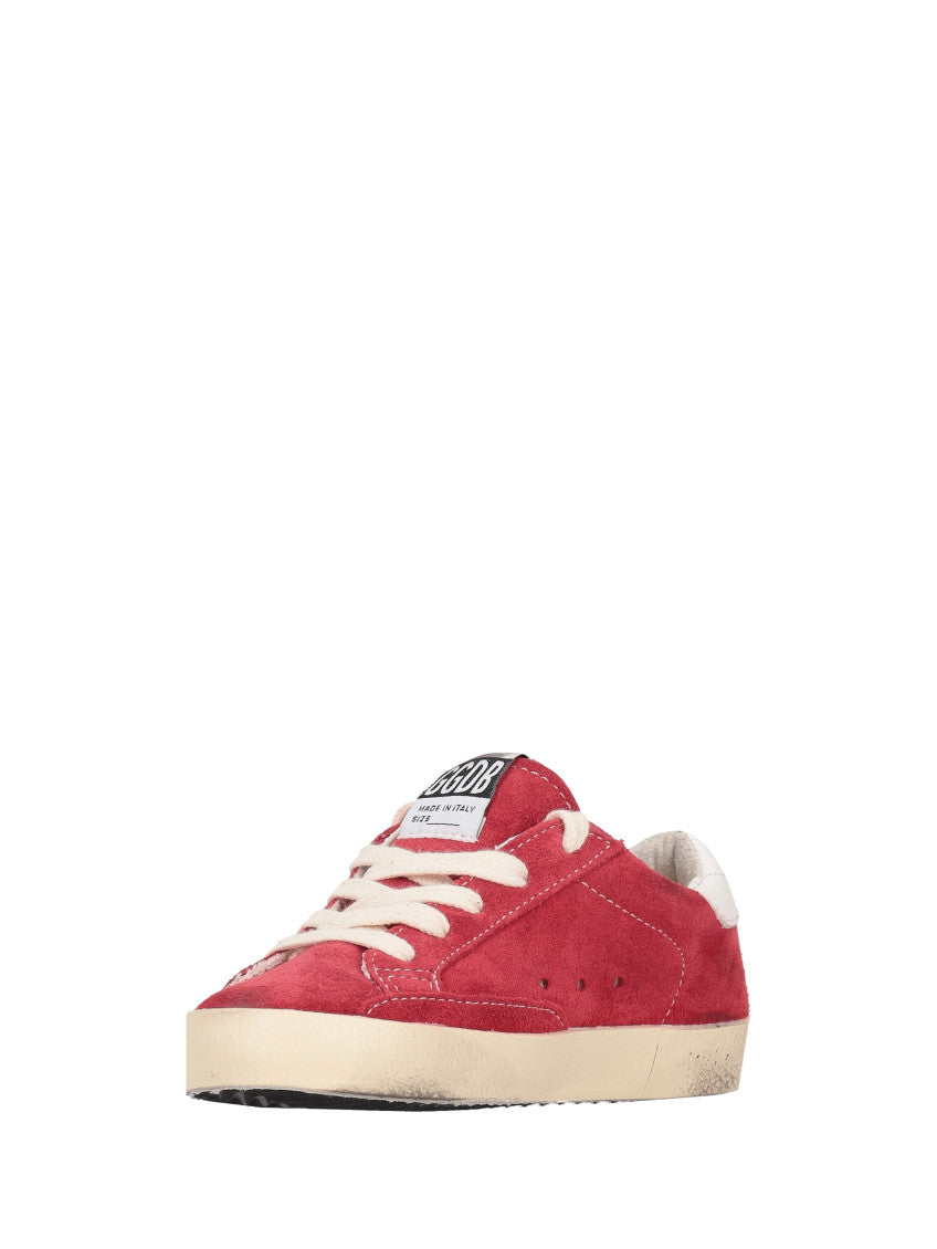 Babies Red Lace-up Sneakers 3