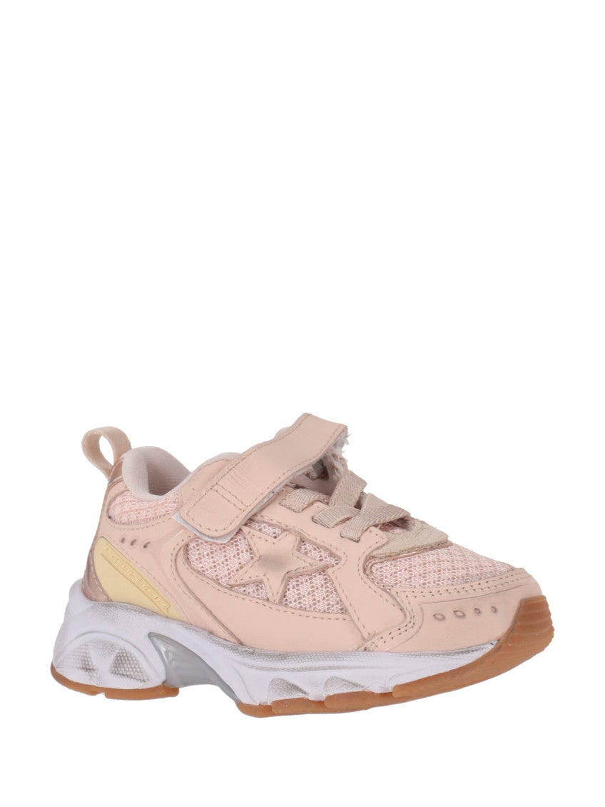 Babies Pink Lace-up Sneakers 2