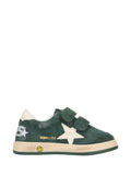 Babies Dark Green Logo Sneakers 1