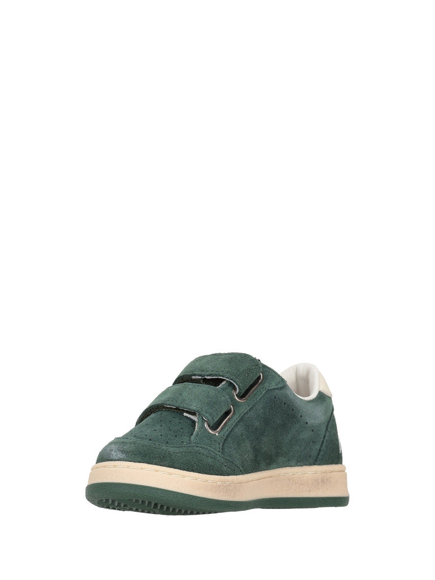 Babies Dark Green Logo Sneakers 3