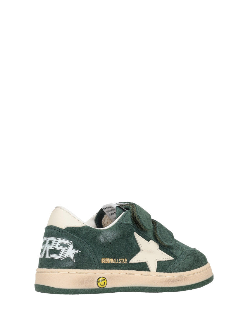 Babies Dark Green Logo Sneakers 5