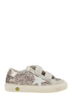 Girls Grey Glittered Sneakers 1