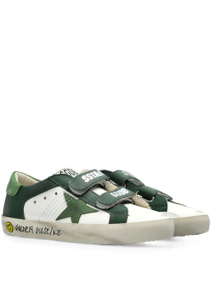 Kids Green Logo Sneakers 2