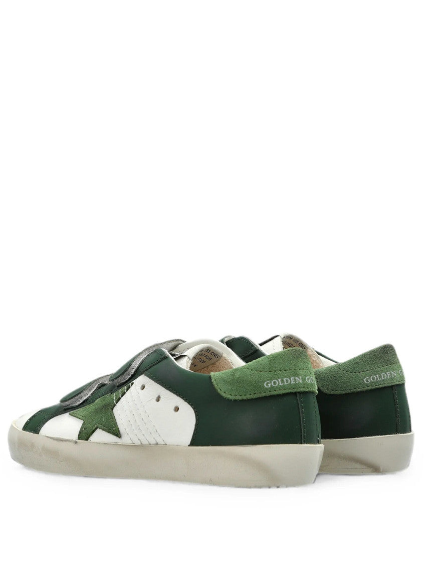 Kids Green Logo Sneakers 3