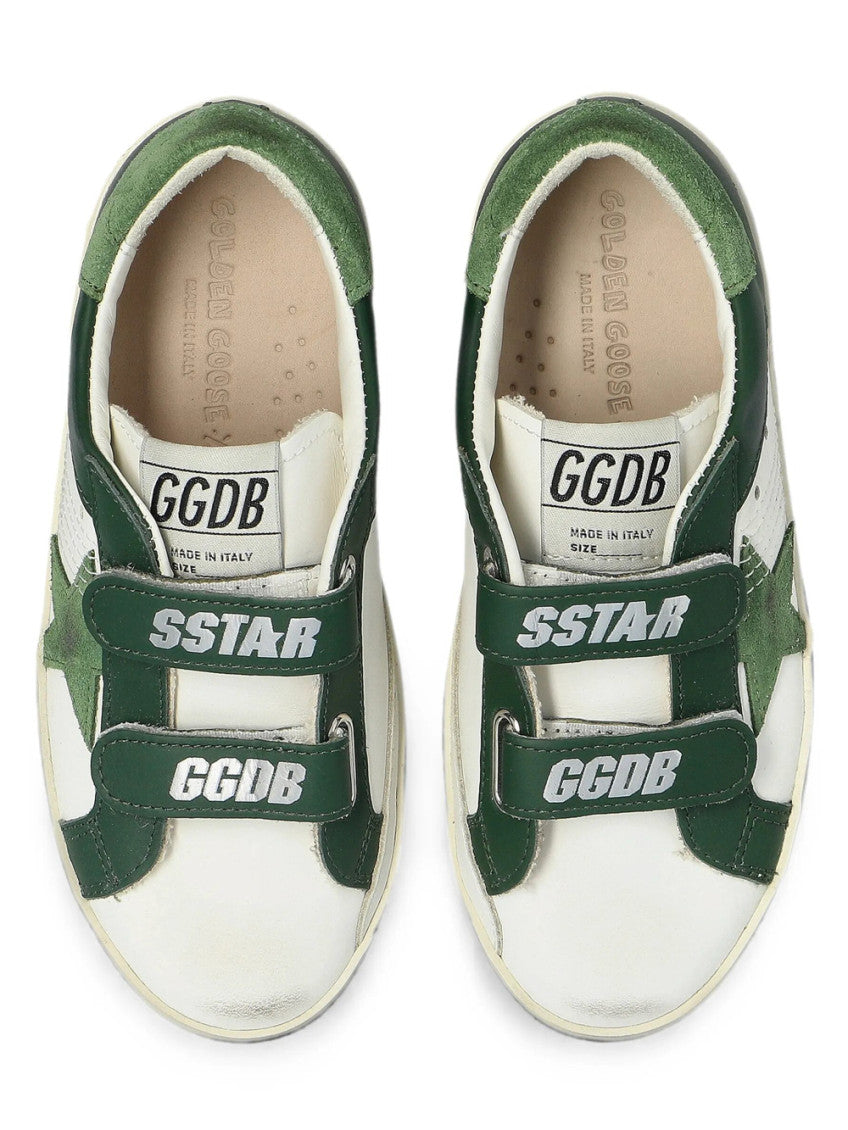 Kids Green Logo Sneakers 4