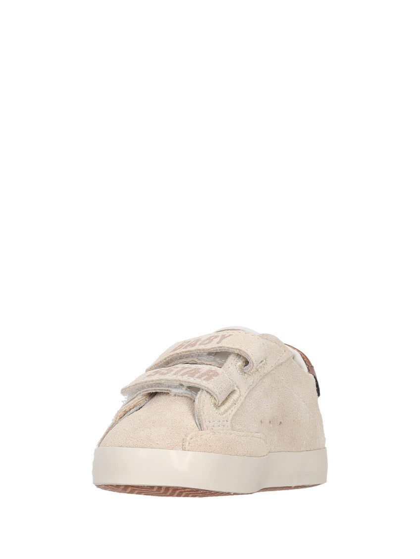 Babies Beige Velcro Sneakers 3