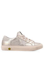 Girls Platinum Lace-up Sneakers 1