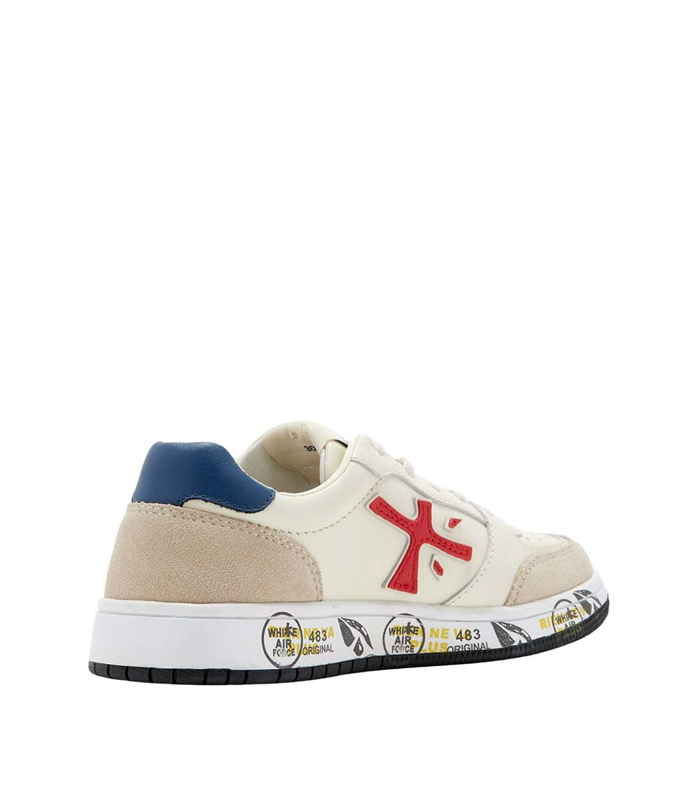 Kids White Logo Sneakers 3
