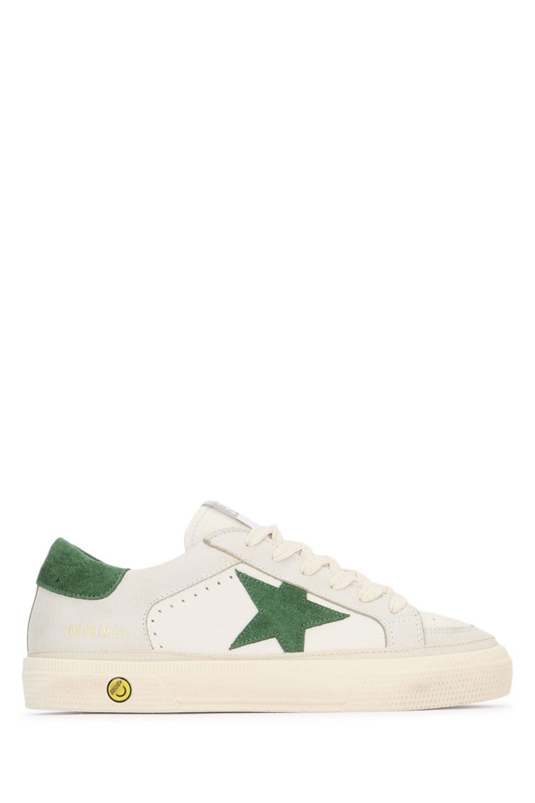 Kids White Logo Sneakers 1