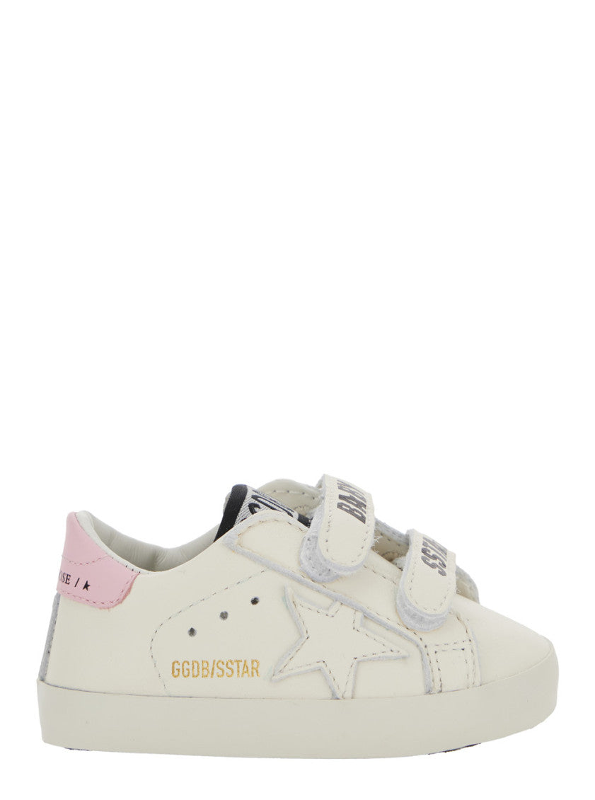 Babies White Leather Sneakers 1