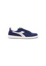 Blue Low Suede Sneakers 1