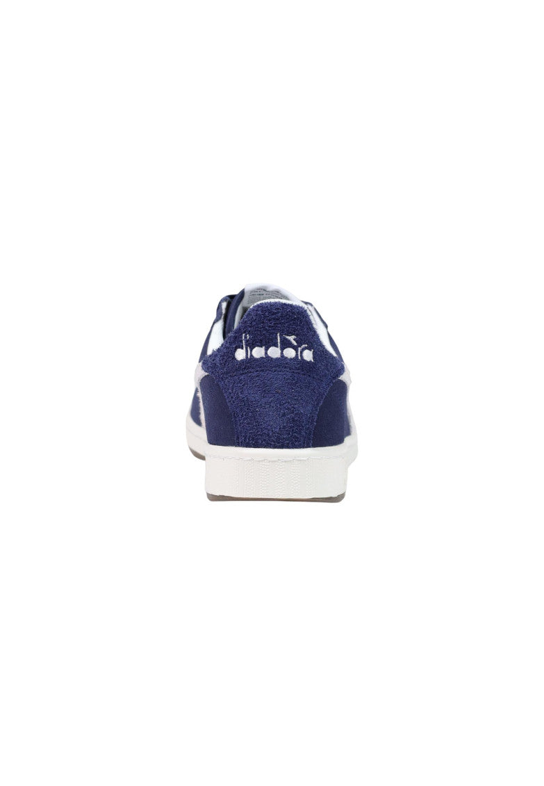 Blue Low Suede Sneakers 4
