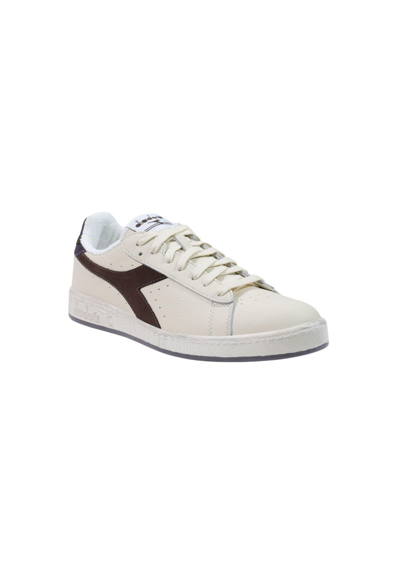 White Low Suede Sneakers 3