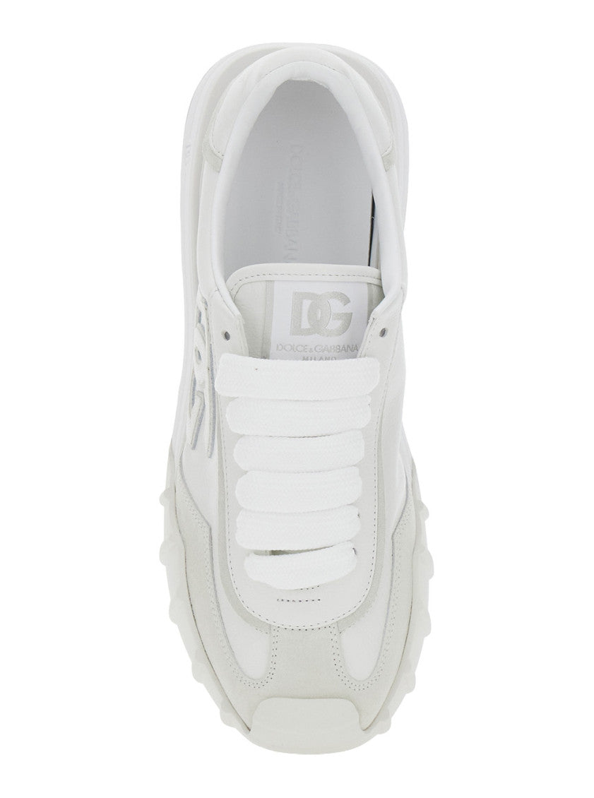 White Logo Sneakers 4