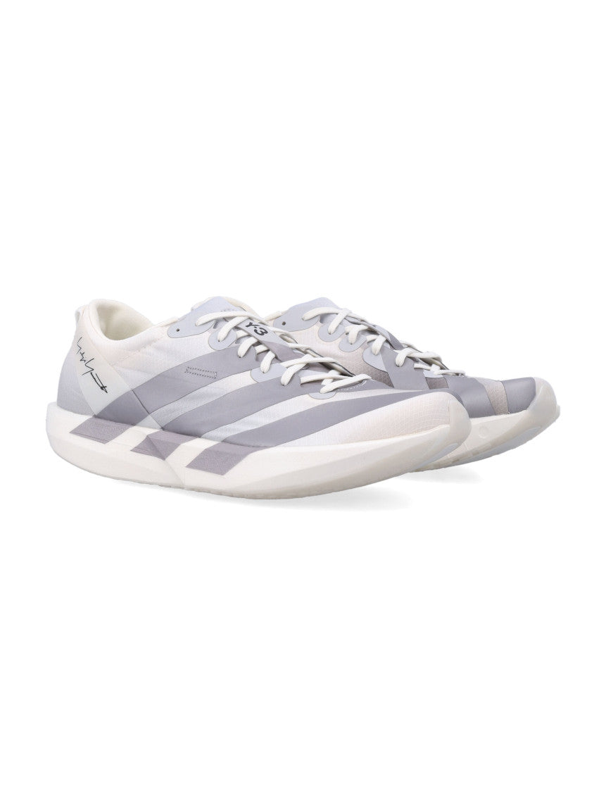 White Color Block Sneakers 3