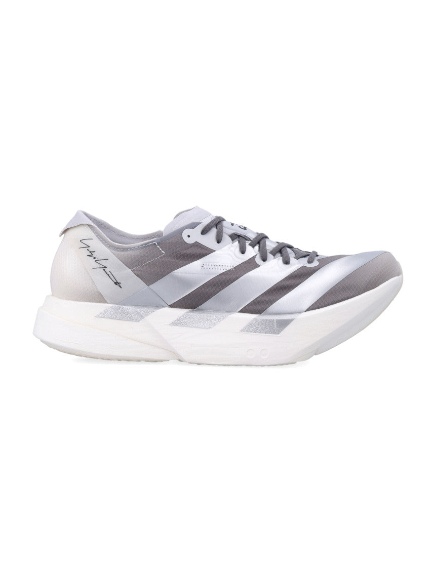 White Graphic Runner Sneakers 1