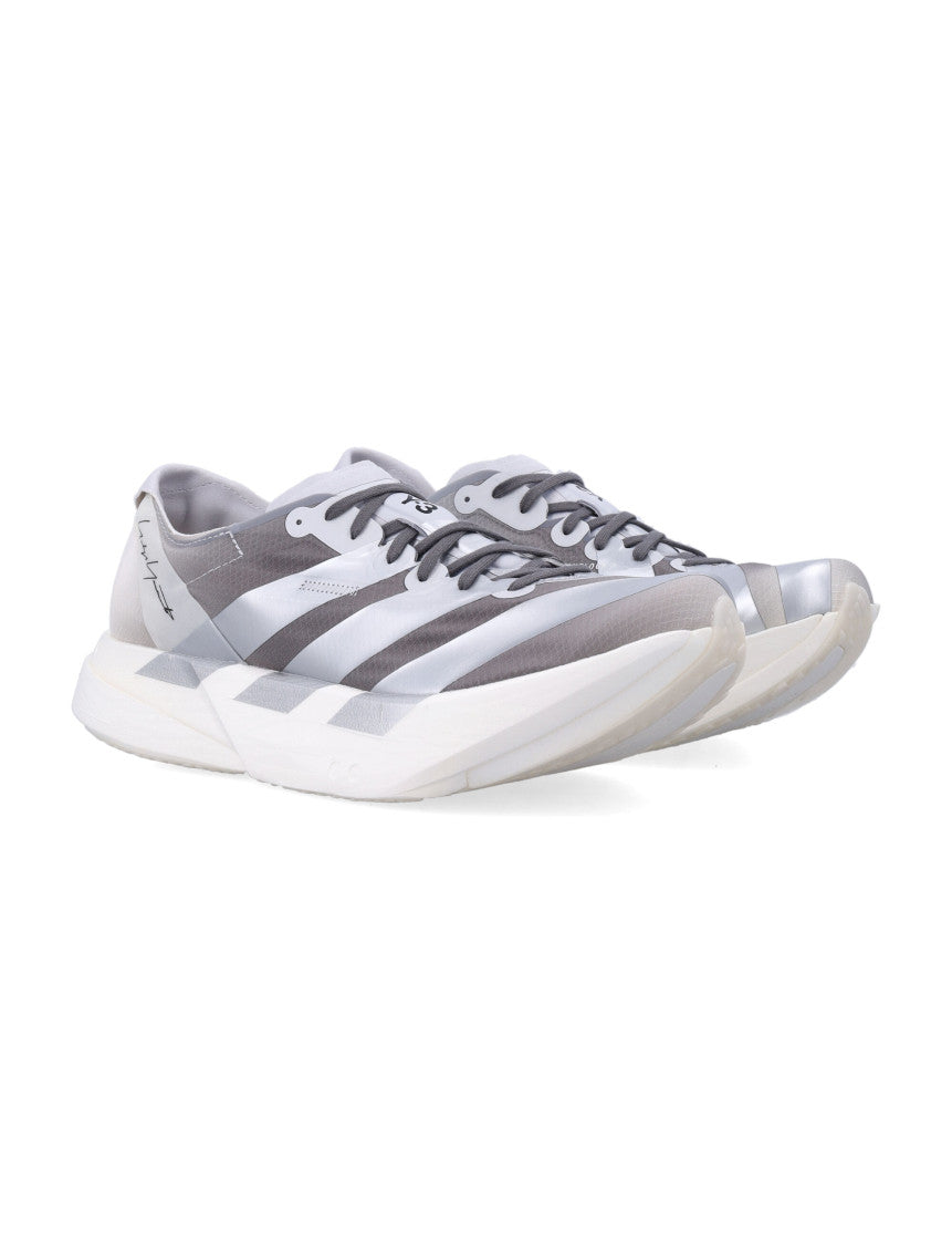 White Graphic Runner Sneakers 3