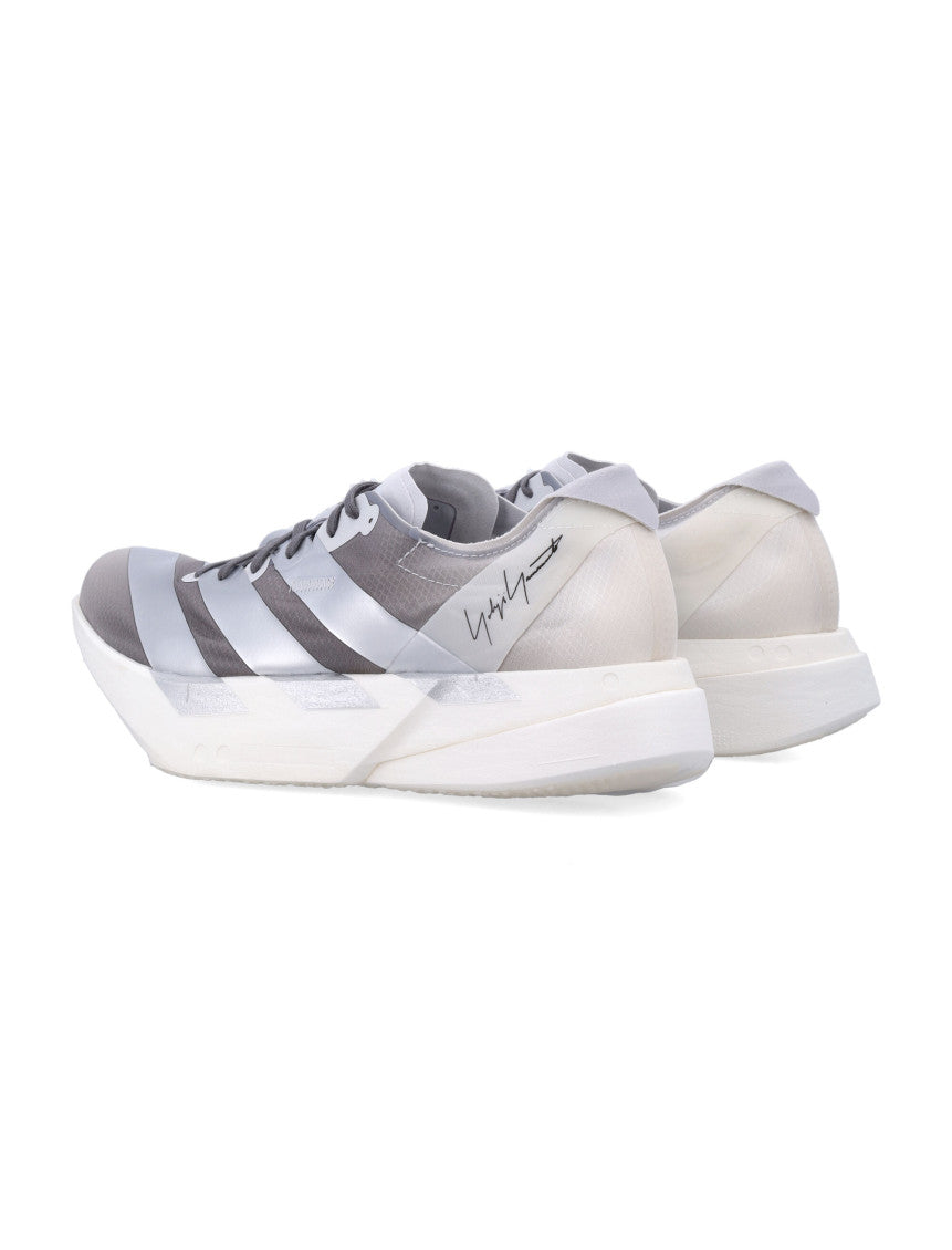 White Graphic Runner Sneakers 4