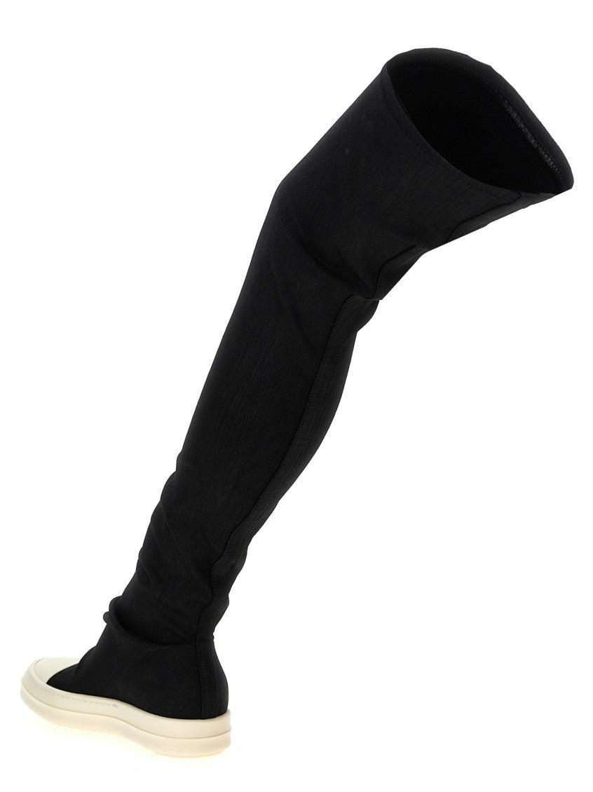 Black High Sock Sneakers 3