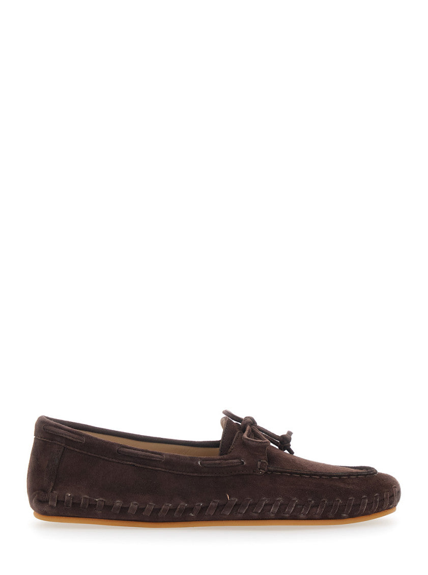 Brown Suede Loafers 1