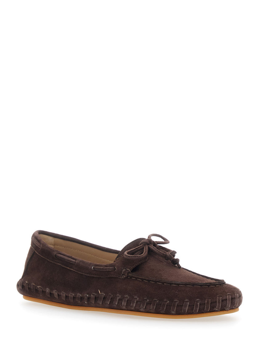 Brown Suede Loafers 2