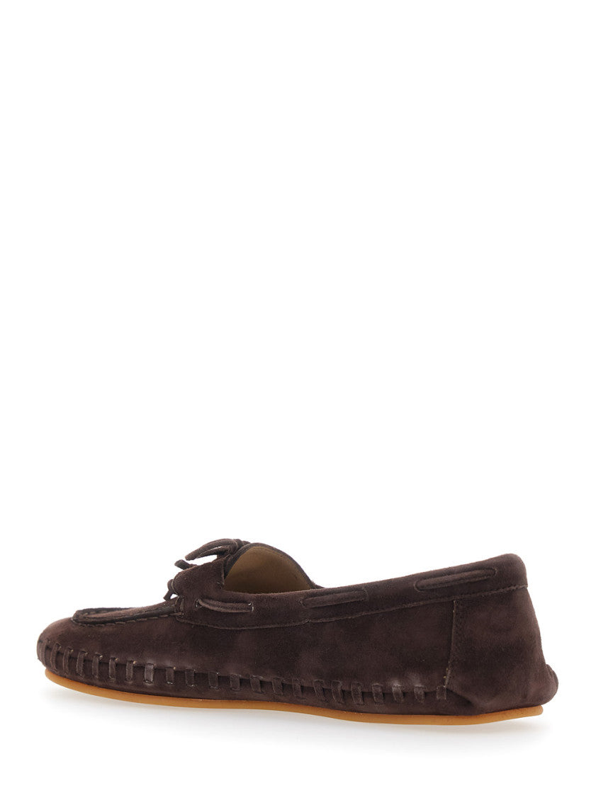Brown Suede Loafers 3