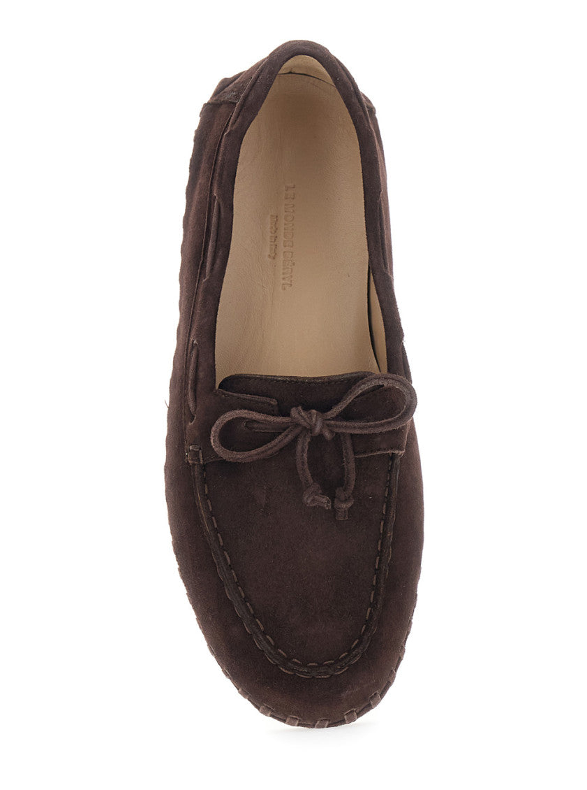 Brown Suede Loafers 4