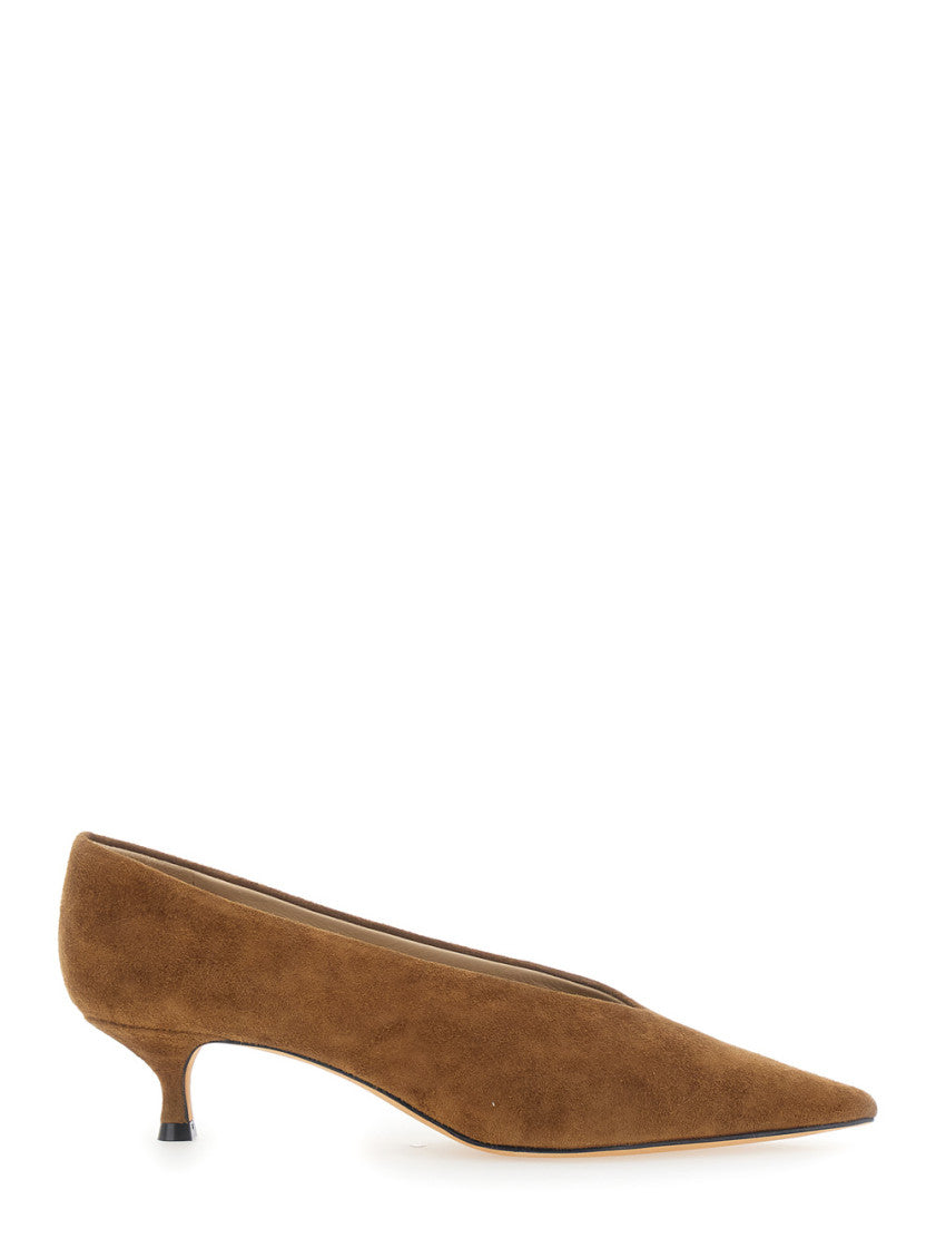 Brown Slip-on Pumps 1
