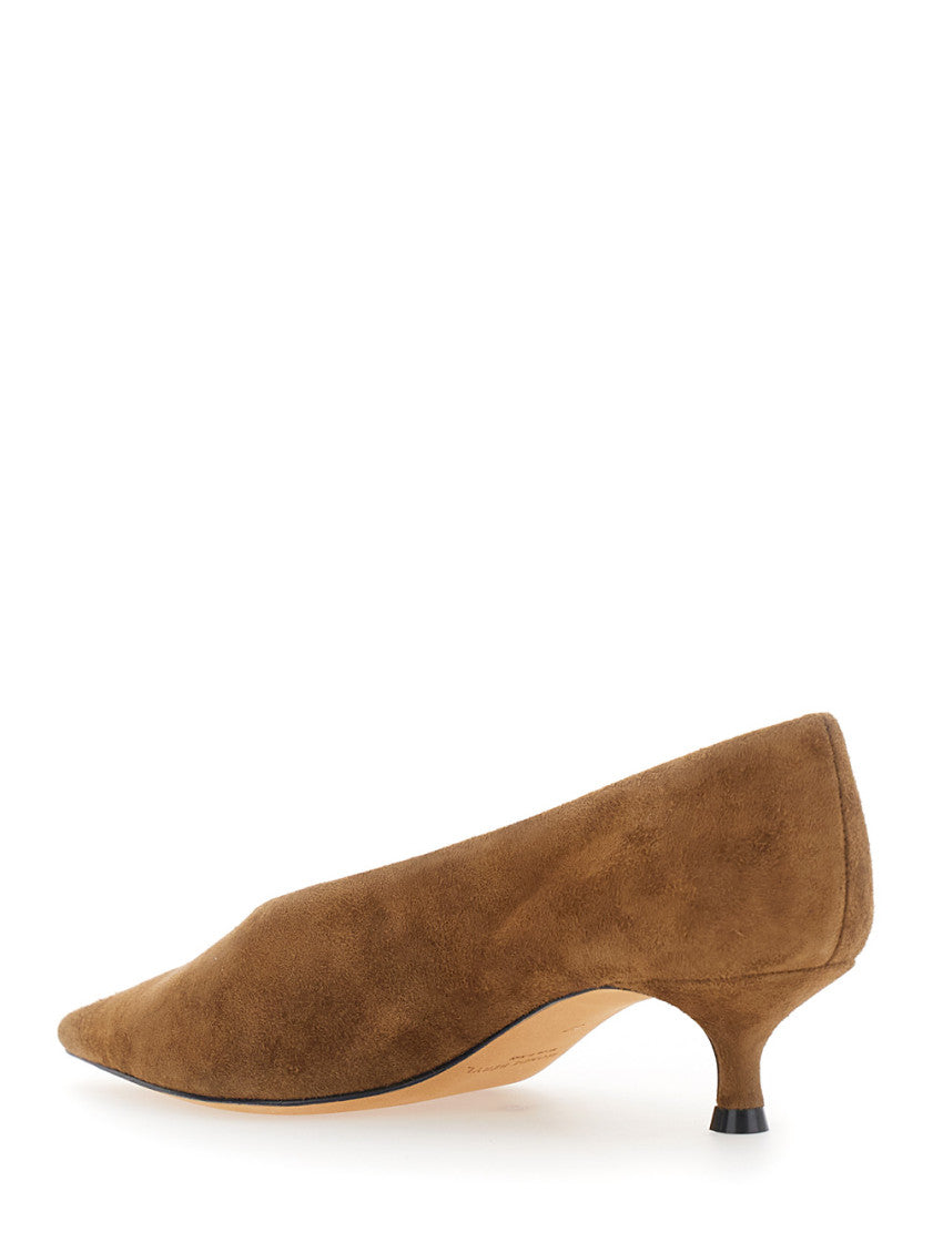 Brown Slip-on Pumps 3