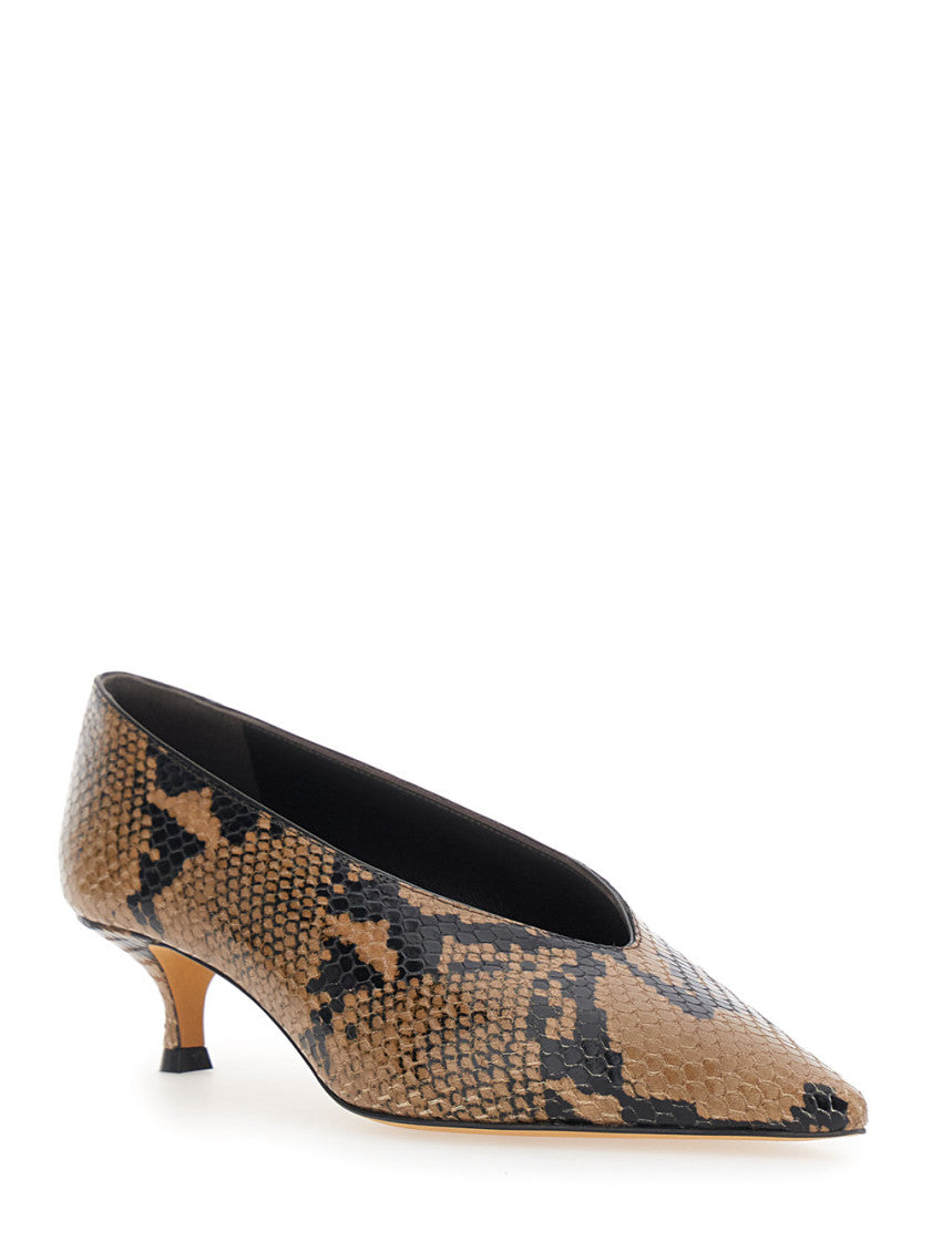 Brown Pointed-toe Pumps 2