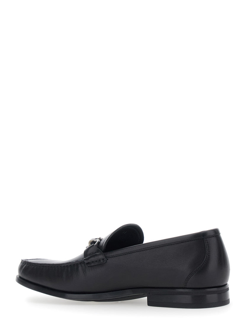 Black Leather Loafers 2