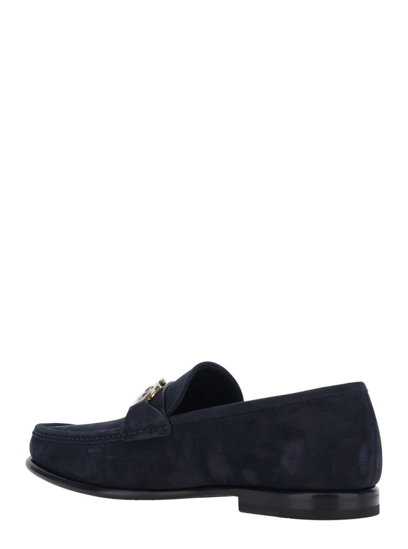 Blue Slip-on Loafers 3