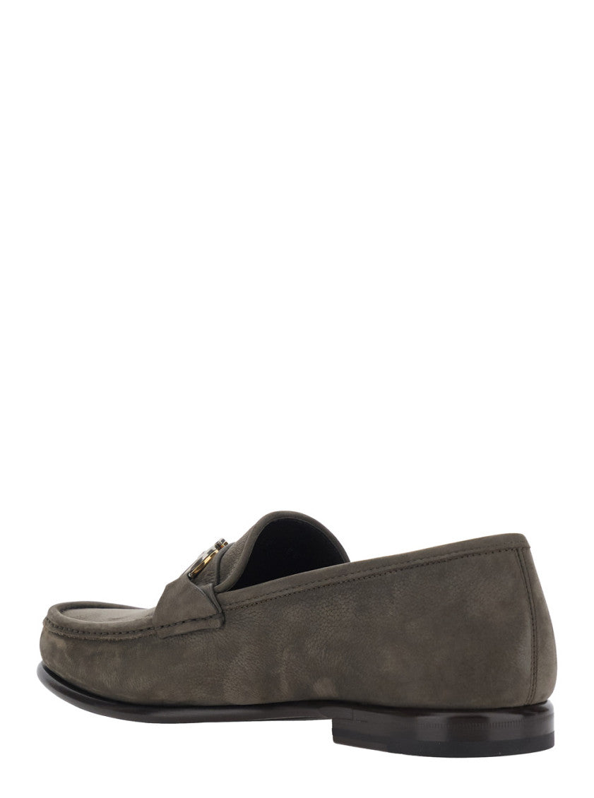 Grey Slip-on Loafers 3